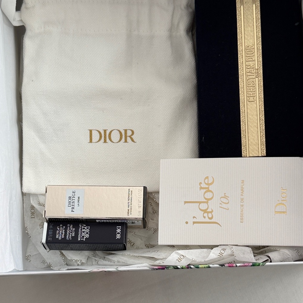 Dior ECRIN COUTURE iconic eye makeup Eyeshadow Palette with pouch, 3 Dior sample